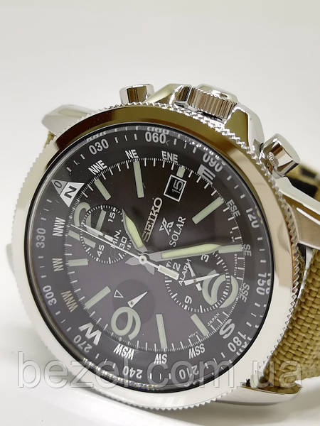 Seiko SSC293P1 Solar Military Chronograph BEZEL.COM.UA 573016012