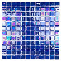 Скляна мозаїка Glass Mosaic IY1121 Blue Pearl 31,7x31,7 за 1 ШТ