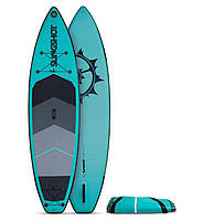 Сапборд Slingshot Crossbreed Airtech 11'0 Aqua, 2021 — дошка для САП серфінгу, sup board, фото 3