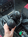 Ручка кпп з чохлом лаштунки 5 ступенів Skoda Octavia Tour чорна, фото 7