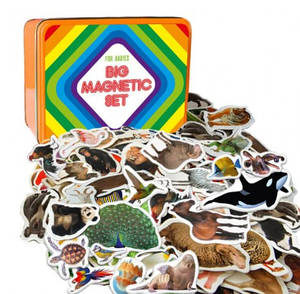 Easy-to-See 3-D Reusable Sticker Pad – Habitats