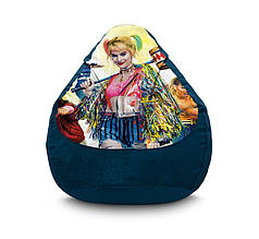 Крісло мішок "Harley Quinn. Hammer" Флок