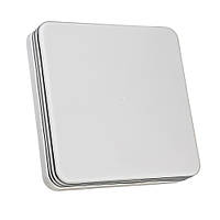 Світлодіодний світильник 18 Вт накладний квадратний 5000К IP40 Silver