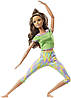 Barbie Made To Move Барбі Йога Лялька Барбі безмежні рухи. Гімнастка шатенка, фото 3