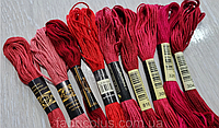 Нитки мулине для вышивки цветные Китай (8 м)