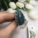 Апатит кільце крапля з натуральним апатитом 16,5 розмір Індія!, фото 5