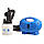 Фарборозпилювач Paint Zoom Синій, електричний пульверизатор для фарби "краскопульт" | краскораспылитель, фото 2