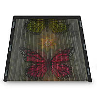 Москитная сетка на дверь на магнитах Insta Screen (Magic Mesh) с бабочками, антимоскитная шторка (NS)