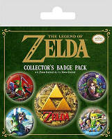 Набор значков Zelda Collection Bage Pack (5шт.)