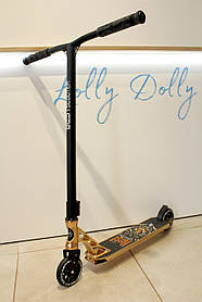 Самокат трюковий Best Scooter анодоване фарбування, алюм.рама, Золотий 55084