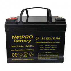 Акумулятор NetPRO GP 12-33