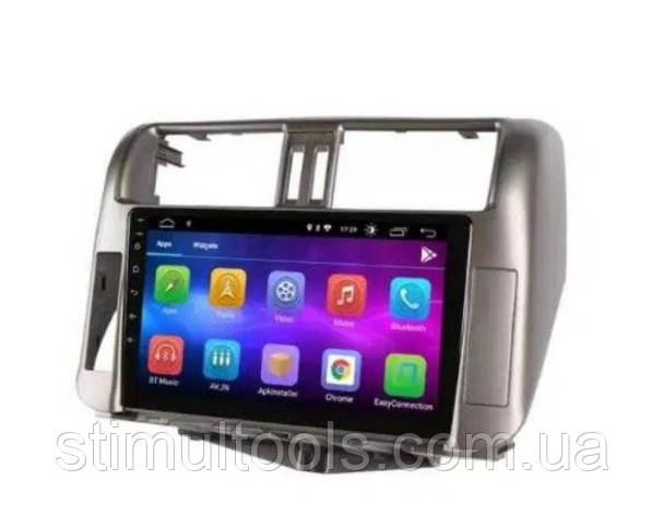 Штатна магнітола (2008-2014) TOYOTA PRADO 150 Android 10.1-2+16GB, фото 1