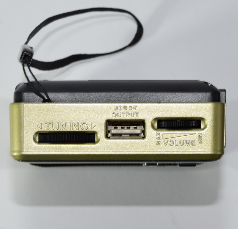 Радиоприемник с MP3 плеером, Golon RX-2277 цвет "Золото" от флешки c USB + Micro SD и аккумулятором (NS) - фото 3 - id-p1498875006