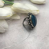 Апатит кільце крапля з натуральним апатитом 16,5 розмір Індія!, фото 8