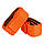 Такелажні ремені для перенесення вантажів, меблів, коробок (ART 6684) Оранж 4,5 см на 2,6 м, фото 2