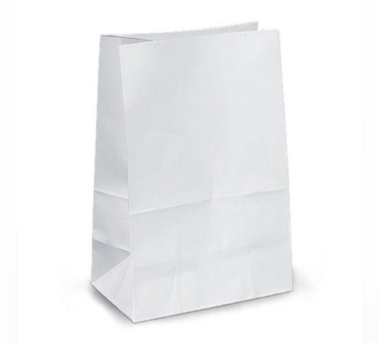 Пакет дно білий 320х150х380 мм без ручок (100шт/уп) 206Ф, фото 1