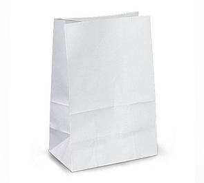 Пакет дно білий 320х150х380 мм без ручок (100шт/уп) 206Ф
