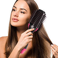 Фен-браш с расческой, щетка для укладки волос One Step Hair Dryer, расческа выпрямитель волос (фен-щітка) (NS)