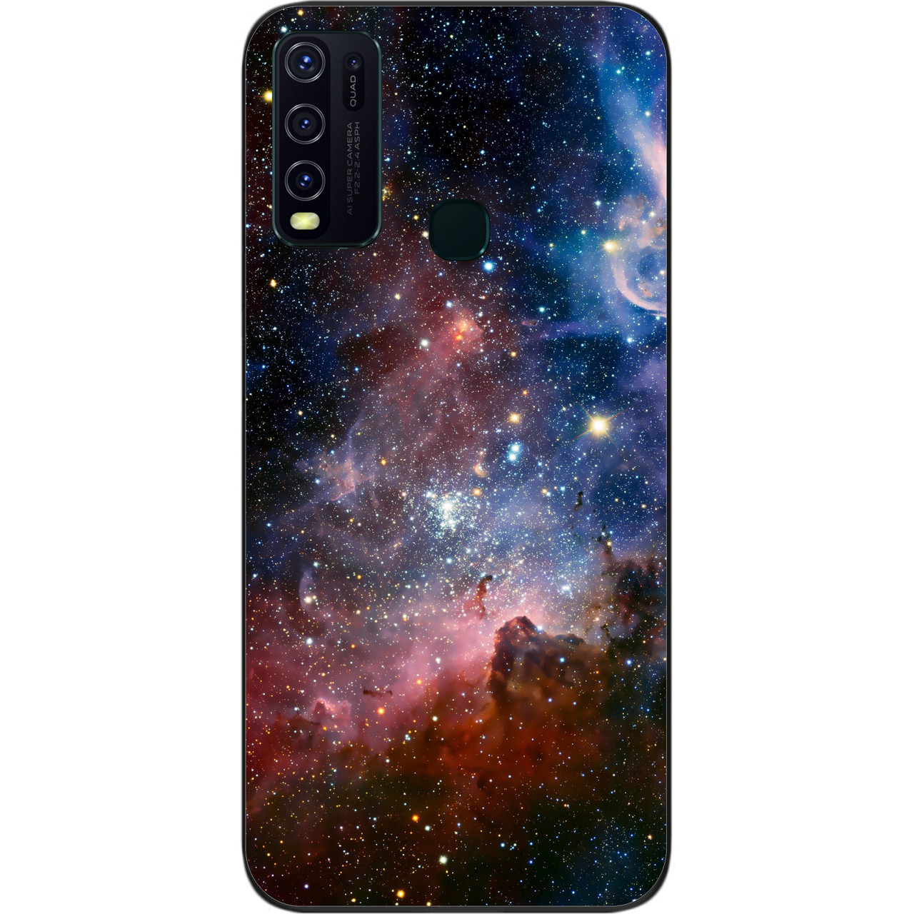 Силіконовий чохол для Vivo Y30 з картинкою Космос