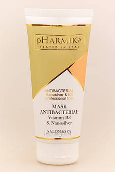 PHarmika Антибактеріальна маска з вітаміном В3 і наносеребром, 200 мл
