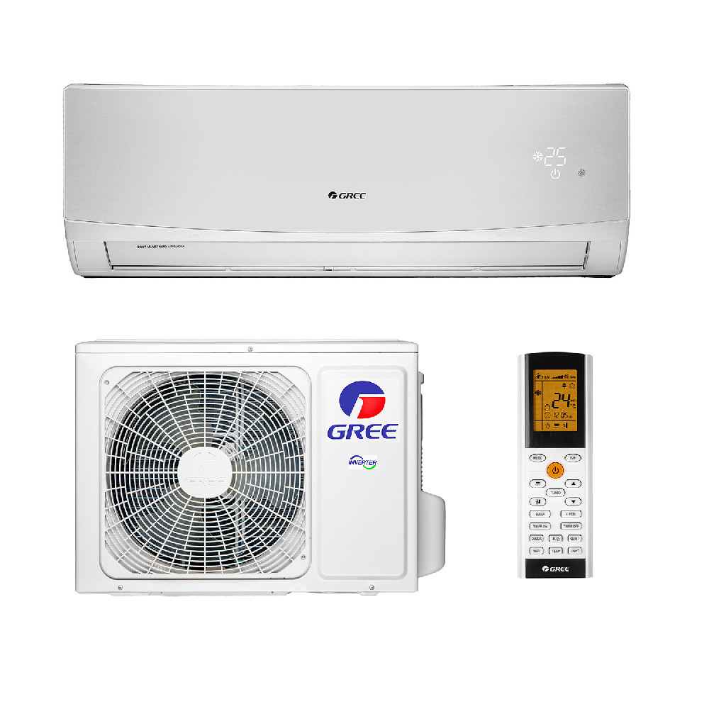 Інверторний кондиціонер GREE GWH09QB-K6DND2E серії Lomo Inverter (Silver)