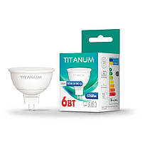 Лампа LED TITANUM MR16 6W GU5.3 3000K 220V TLMR1606533