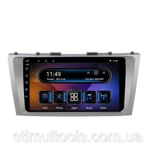Штатна магнітола TOYOTA CAMRY 40 Android 11(2+16GB), фото 1