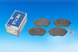 Комплект передніх гальмівних колодок на Renault Megan 4/Meyle 025 226 1019