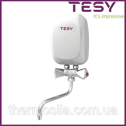 Проточний водонагрівач Tesy IWH 35 X02 KI бойлер 3,5 кВт