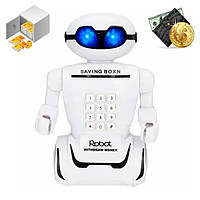 Детский интерактивный робот сейф "Robot Piggy Bank", игрушка копилка детская, сейф для детей (GK)
