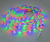 Диодная Led RGB лента 3528 белая на 4.5м. светодиодная с пультом + РГБ ЛЕД контроллер (KT)