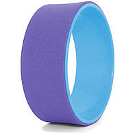 Колесо для йоги, фіолетово-синє, йога з колесом