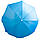 Парасоля пляжна однотонна Stenson (1.8 м реально), Синій парасоля садова складна без нахилу (пляжный зонт), фото 3