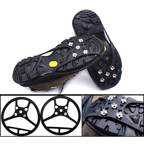Ледоступы на обувь Magic Spiker Черные, противоскользящие накладки на обувь | льодоході на взуття (ZK) - фото 3 - id-p1498943074