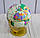 Маленький декоративний глобус що обертається, політичний, Землі, глобус світу з широтами і меридіанами, фото 2