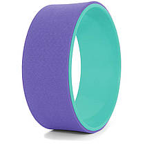 Йога-колесо, фіолетово-блакитний, колесо для йоги