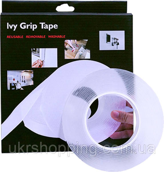 Многоразовая клейкая лента ivy grip tape 1 метр с доставкой по Украине и Киеву (SH) - фото 1 - id-p1498942463