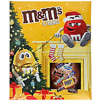 Набір солодощів M&M's Friends Advent Calendar 361 g