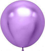 Латексна кулька хром purple фіолетовий 18" 45см Китай
