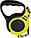 Повідець рулетка для собак Retractable Dog Leash SJ-188-5M, чорно-жовтий, поводок для собак 5 метрів, фото 2