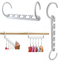 Органайзер для вешалок Wonder Hanger (8 шт./уп.) Чудо вешалка для экономии места в шкафу для одежды (TO)