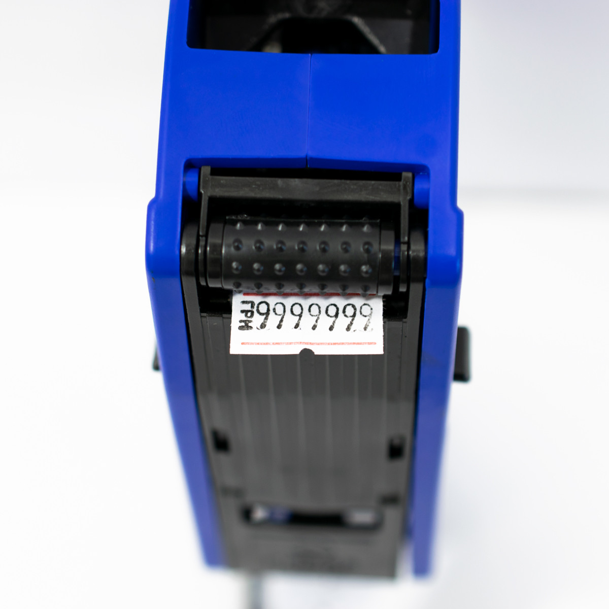 Стикеровочный пистолет для маркировки Hongsheng MX5500(EOS) полукруглый, Синяя машинка для ценников (GK) - фото 2 - id-p1498936898