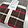 Лляний плед "Шотландка" (180 на 115 см), фото 3