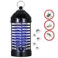 Уничтожитель насекомых Insect killer lamp XL-228 Черный, антимоскитная лампа от комаров (знищувач комах) (GK)