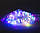 Гірлянда для вулиці і будинку світлодіодна ЛЕД  (різнокольорова, дюралайт, 100 LED, 9 м, прозора, від USB), фото 3