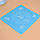 Силіконовий килимок для випічки 29x26 см, колір - Блакитний, килимок для розкочування тіста, фото 8
