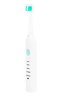 Электрическая зубная щетка со сменными насадками от USB Phyopus, Электрощетка для детей и взрослых, Белая (ZK)