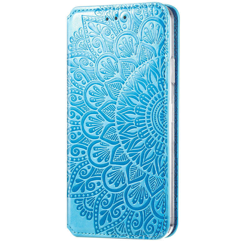 

Кожаный Чехол книжка для Samsung Galaxy A52 4G / A52 5G (Синий)