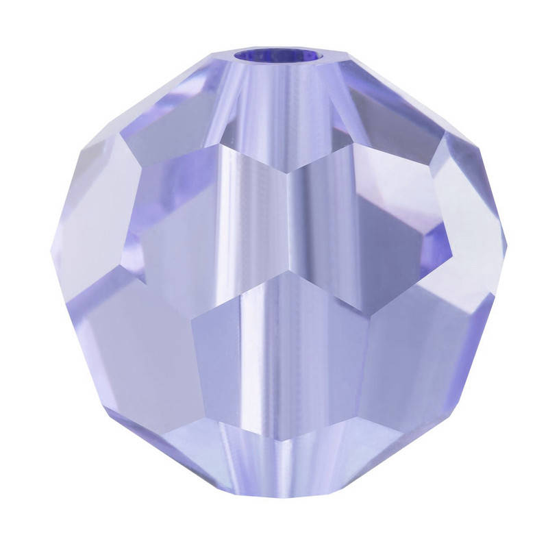 

Круглые хрустальные бусины Preciosa (Чехия)  Alexandrite, Фиолетовый