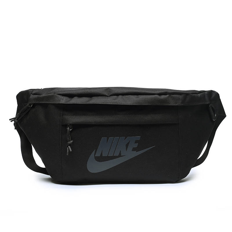 

Бананка большая Nike Tech Hip Pack поясная сумка найк черная серое лого, Черный